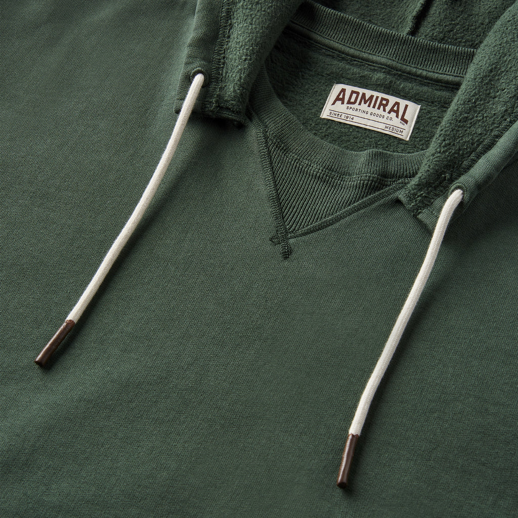 Admiral Henshaw Hoodie - Men's Hooded Top - Forest Green