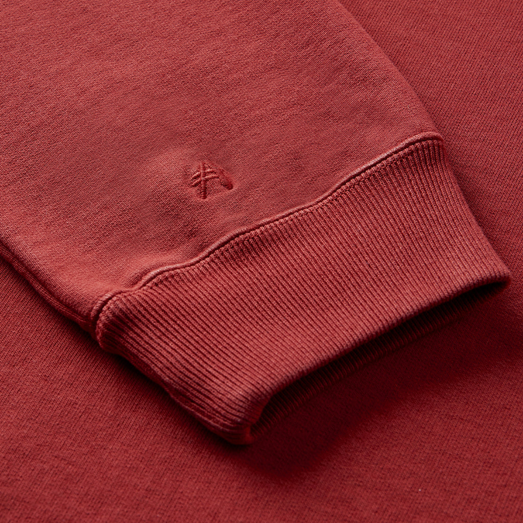 Admiral Lawton Sweatshirt - Men's Sportswear Jumper - Ruby Red